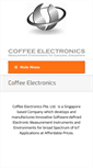 Mobile Screenshot of coffee-electronics.com